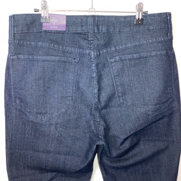 NYDJ Ankle Jeans Dark Wash NWT Size 14P - Picture 8 of 11